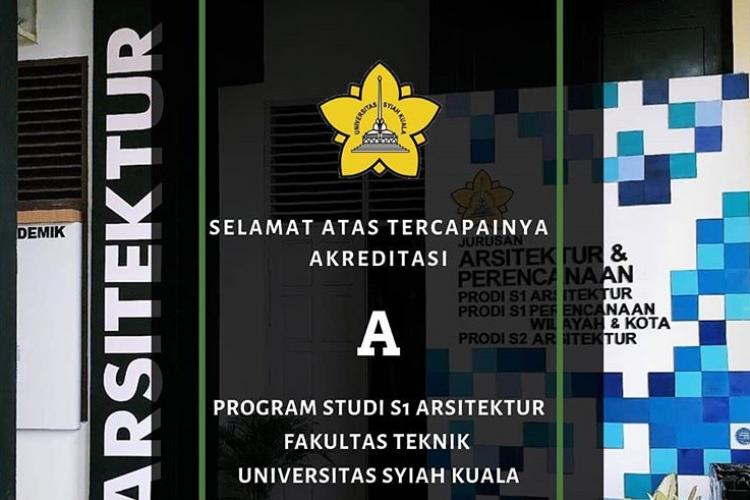 Arsitektur Unsyiah Raih Akreditasi A 