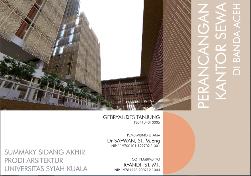 PERANCANGAN KANTOR SEWA DI BANDA ACEH
